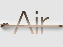 苹果 iPhone 17 Air 重 145 克、最薄处 5.5 毫米,配 2800mAh 电池
